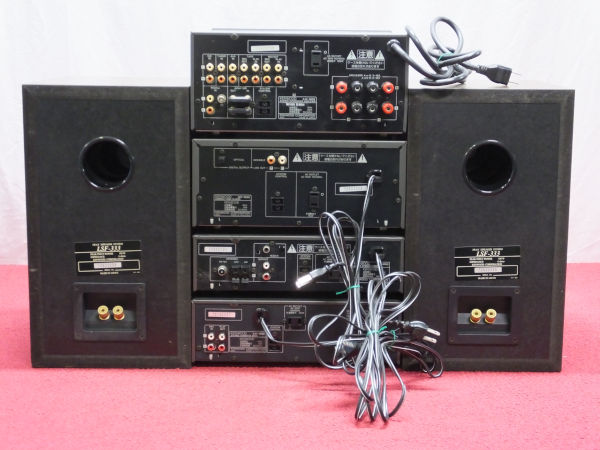 ◆KENWOOD KAF-5002 CD/カセットコンポ◆ジャンク品◆