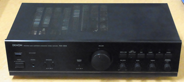 DENON プリメインアンプ PMA-390II　ジャンク品