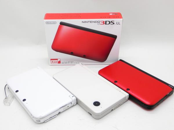 ◆T2877 NINTENDO 任天堂 3DS LL 本体 3台 ジャンクセット！！