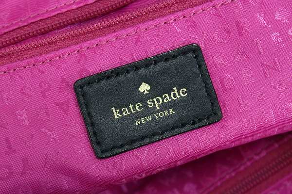 ケイトスペード ボーダーファスナートートバッグ■92652