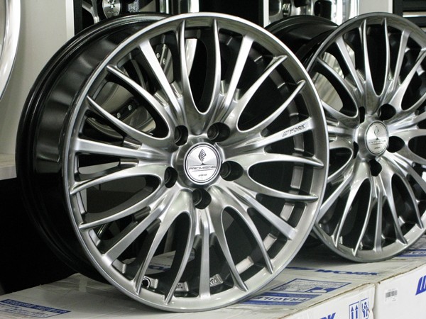 4本SET】WORKプロミッシングSTYLE-M 7.0J-17+53 5H-114.3 PCS(社外品 