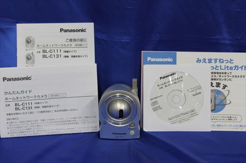 ★Panasonic 屋内用ネットワークカメラ BL-C131 保証有(01134)