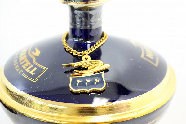 ◇1円～ マーテル MARTELL ゴブレット ロイヤル 青陶器 COGNAC E