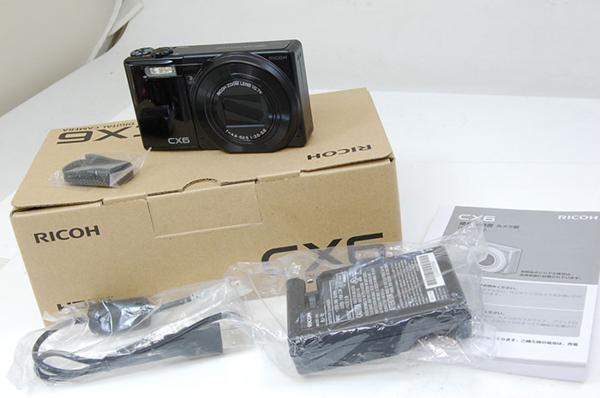■■完動 美品★RICHO / リコー CX6 ブラック　付属品有