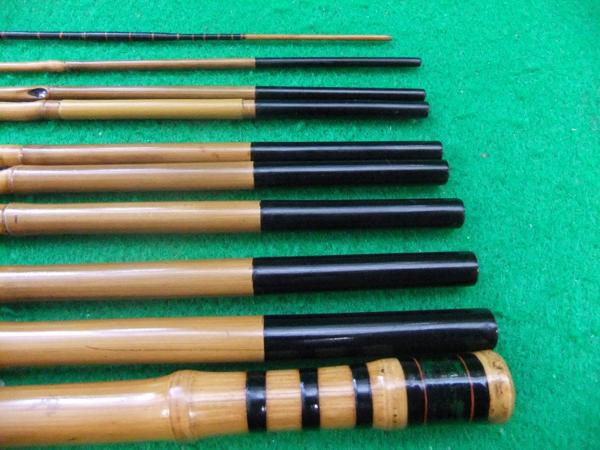 ジャンク扱い 【和竿】東作(東亮作) タナゴ竿 8寸元10本継(G ジャンク扱い 【和竿】東作(東亮作) タナゴ竿 8寸元10本継(G