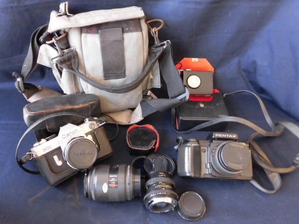 USED/ジャンク■カメラ　まとめて　キャノン・PENTAX等■yk