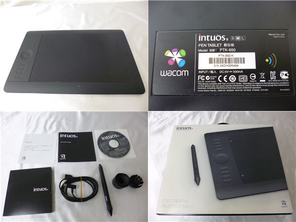 Wacom プロフェッショナルペンタブレット M Intuos5 PTK-650/K0