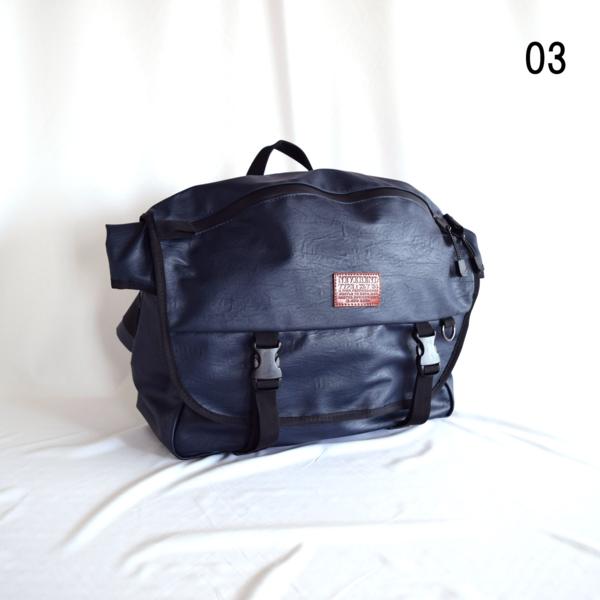 ★NEW★２WAYメッセンジャーBAG・ネービー