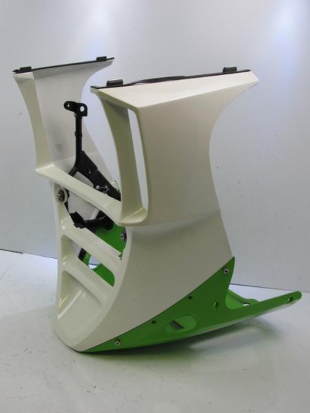 GPZ900Rニンジャ 純正アンダーカウル グリーン/ホワイト