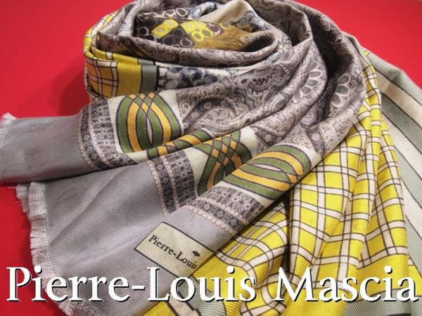 N4596f18◆ピエールルイマシャ)春秋 ダブルフェイスストール◆rb