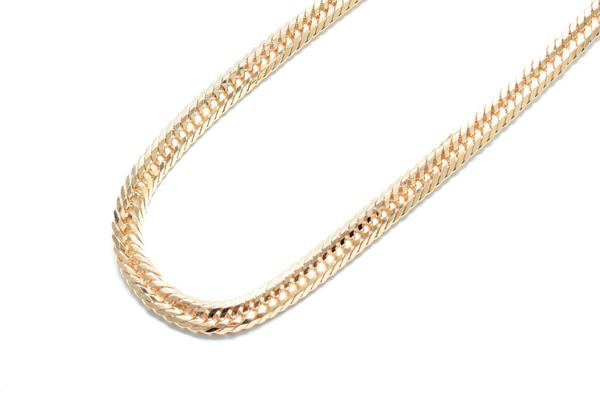 827:【美品】K18 喜平 ネックレス 12面カット 50.7g 送料無料