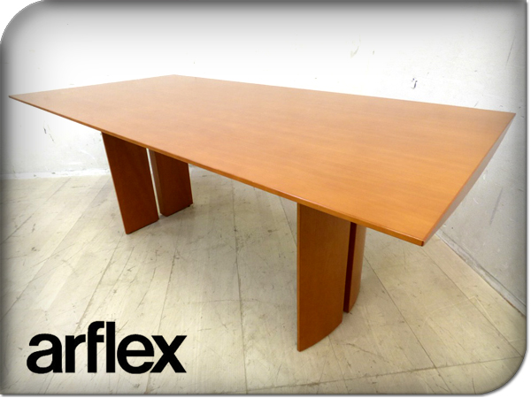 美品/アルフレックス/タボロナーベ/ダイニングTable/35万/za470a