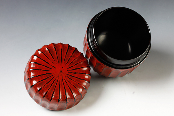 古美味】湯川清谷作 鎌倉彫棗 茶道具 保証品(棗)｜売買された