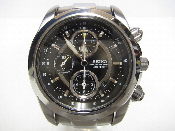 USED】 SEIKO ◇ セイコー クロノグラフ PROSPEX 7T92-0DJ0(プロ 