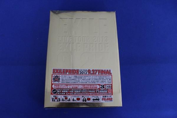 E0728604/DVD EXILE LIVE TOUR 2013 EXILE PRIDE 9.27 FINAL