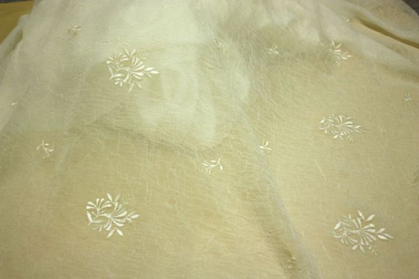 HA5908006●高級カーテンはぎれ レース生地 600cm×145cm