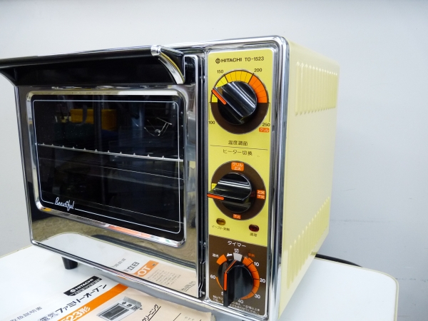 昭和レトロ 日立 ファミリーオーブン TO-1523 中古品(オーブン)｜売買