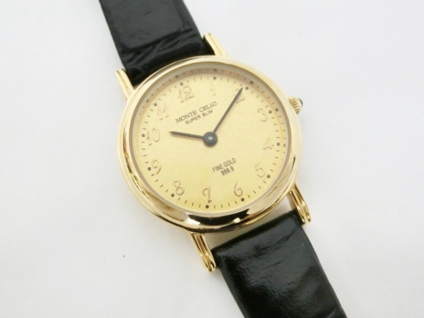 1円 美品 MONTE CERIO FINE GOLD 999.9 MC-1005 レディース