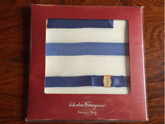 Salvatore Ferragamo フェラガモ スカーフ 新品未開封！ 伊製