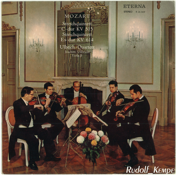 東独ETERNA　モーツァルト 弦楽五重奏曲K.515　ウルブリヒQ