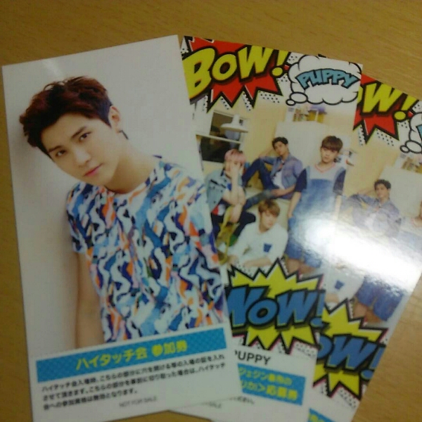 ☆FTISLAND PUPPY スンヒョン ハイタッチ会参加券☆