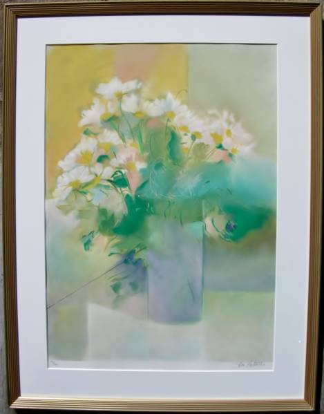 真作保証■ダン・パルトゥシュ■額装品■マーガレット■181/300