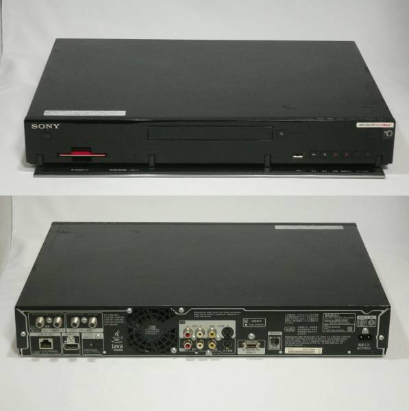 ☆ソニー BDZ-RX30 W録 BD/HDDレコーダー☆動作品 SONY BDZ-RX30