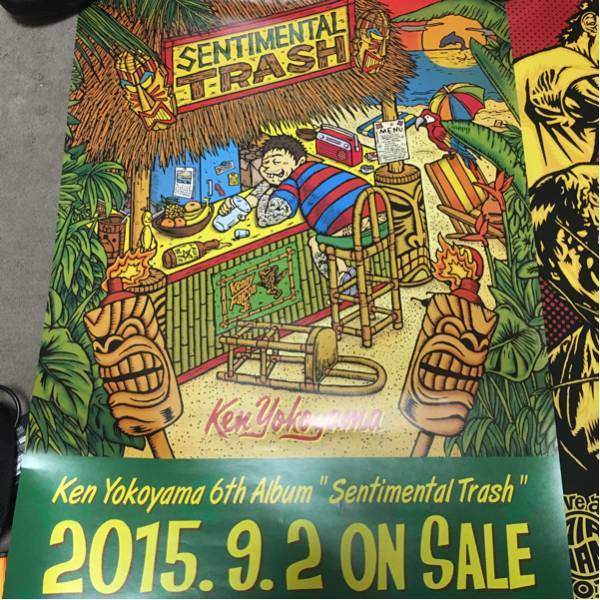 ハイスタ Hi-STANDARD Ken Yokoyama 横山健 ポスター 新品