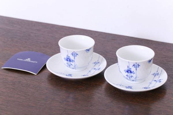 R-022632 中古　ロイヤルコペンハーゲン　ペアティーセット