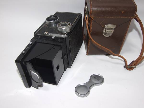 ミノルタ　フレックス　ロッコール７５㎜　F3，5　レンズクモリ