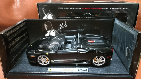 1/18 マテルエリート フェラーリ F430 スパイダー リミテッド 黒