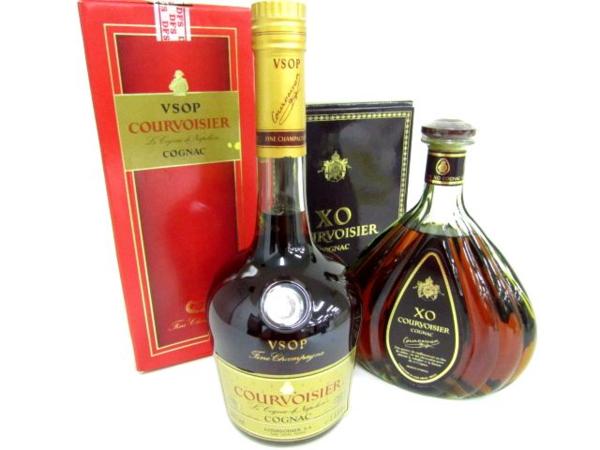 [洋酒]クルボアジェ 2本セット #53＠Q432-ta