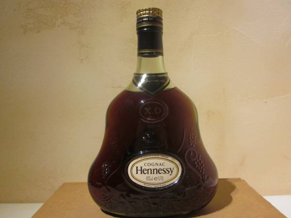 ヘネシー ＸＯ グリーンボトル コニャック 古酒　金キャップ A1