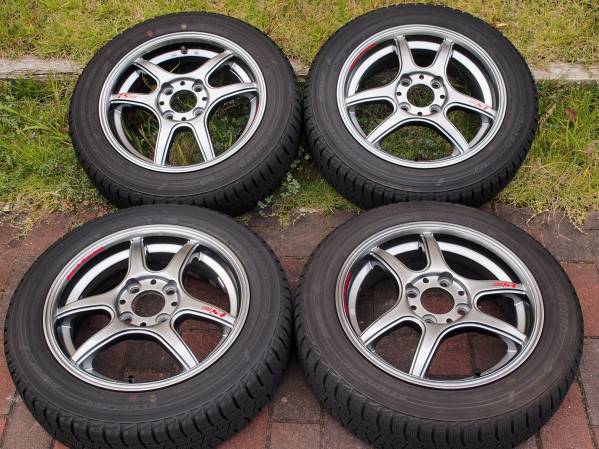 IG50 155/65R14 14-5J+45 スバル R1 R2 N-ONE N-BOX 無限 rays