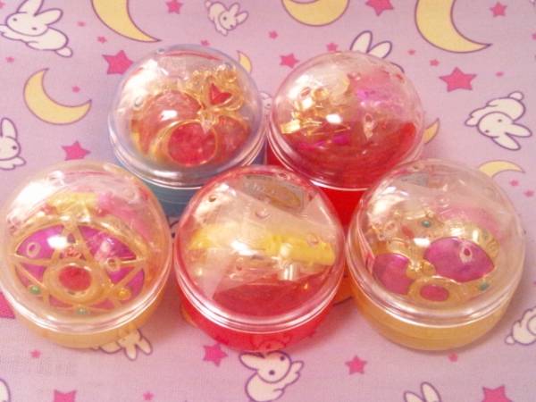 初版新品 セーラームーン 変身コンパクトミラー 全5種フルコンプ