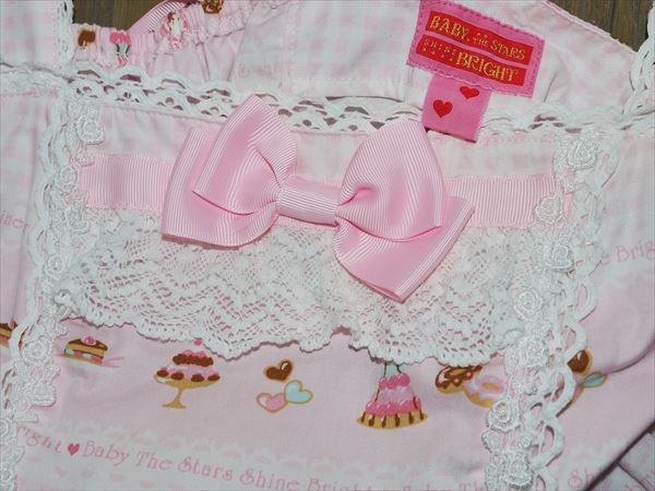 うさくみゃちゃんスイーツ柄JSK中古☆BABY,the StarsShineBright