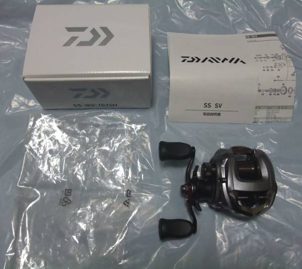 中古超美品ダイワSS SV 103SH右巻き