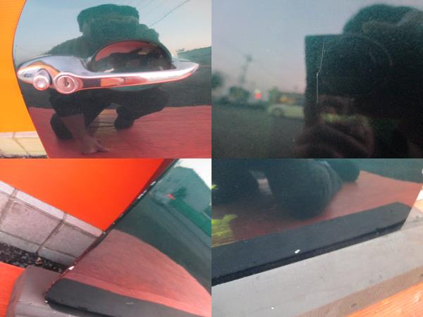 【I】ローバーミニ 1300 XN12A 純正 右側　ドア 中古品 グリーン