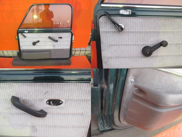 【I】ローバーミニ 1300 XN12A 純正 右側　ドア 中古品 グリーン