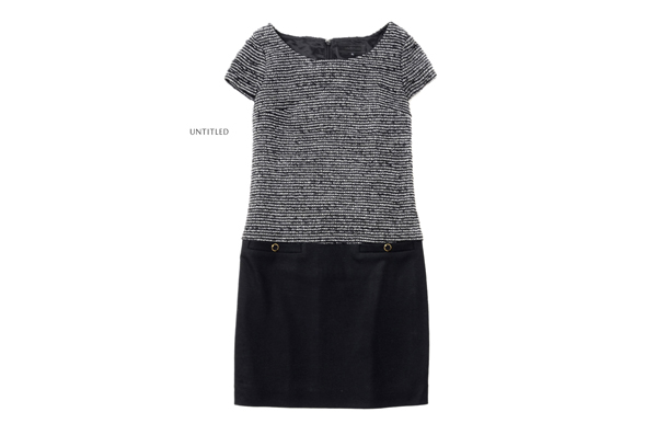 美品★アンタイトル★お洒落！切り替えワンピースV094