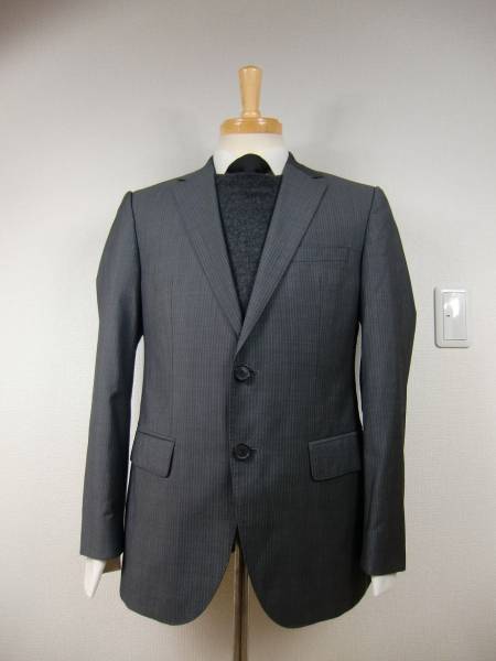 美品♪46【ヒューゴ・ボス】秋冬２Ｂジャケット　グレースト