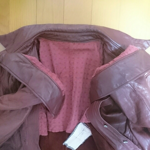 カルペディエムレザーシャツcdiemwjkレッドバーガンディブラピ