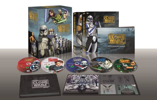 “スター・ウォーズ クローン・ウォーズ シーズン1 2 3 4 5”