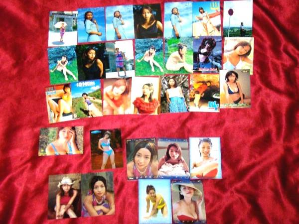 酒井若菜カードトレカまとめて色々約３０枚_1