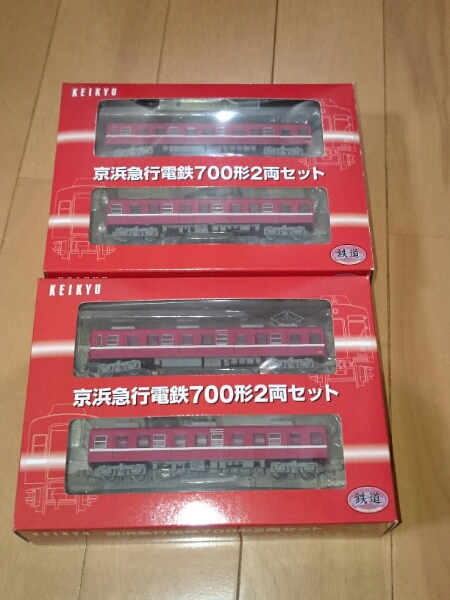 鉄道コレクション　京急700形　2両セット2箱　4両