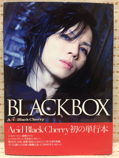 □Acid Black Cherry 単行本 BLACK BOX /写真集 Acid Black Cherry