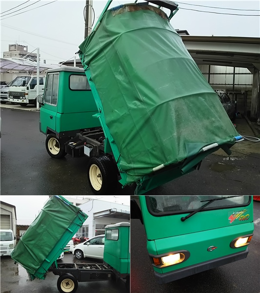 【福岡県みやま市】チクスイ運搬車J111油圧ダンプライガー:4WD最大660Kg ライガー 運搬車 ダンプ 四駆 福岡県みやま市】チクスイ運搬車J111油圧