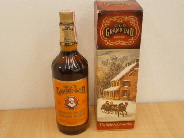 ★OLD GRAND-DAD オールドグランダッド 86PROOF 未開栓 箱付き★