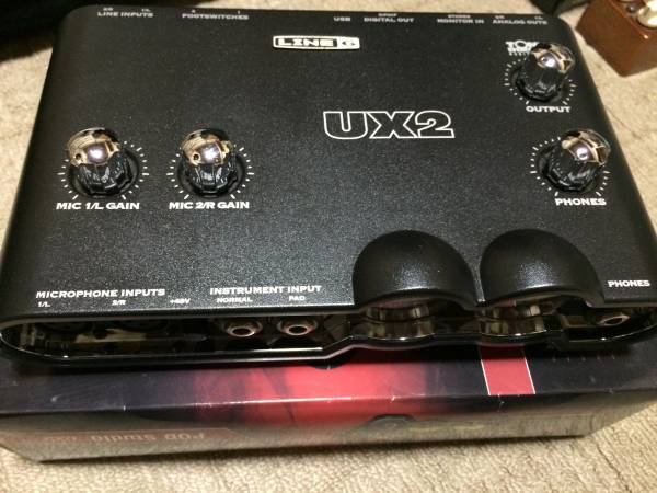 Line6 POD Studio UX2 美品　元箱、付属品全てあり