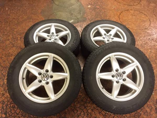 ●MICHELIN　Ｘ-ＩＣＥ　215/65Ｒ16●ワーゲン純正ＡＷ冬4本Ｐ15